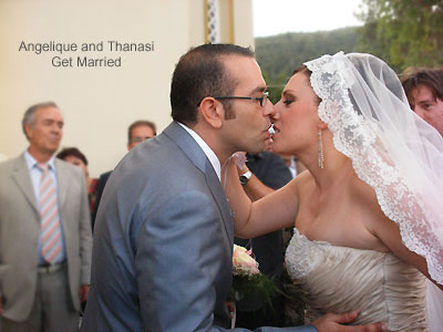 Angelique Geitenbeek and Thanasis Skouras Wedding on Ithaca